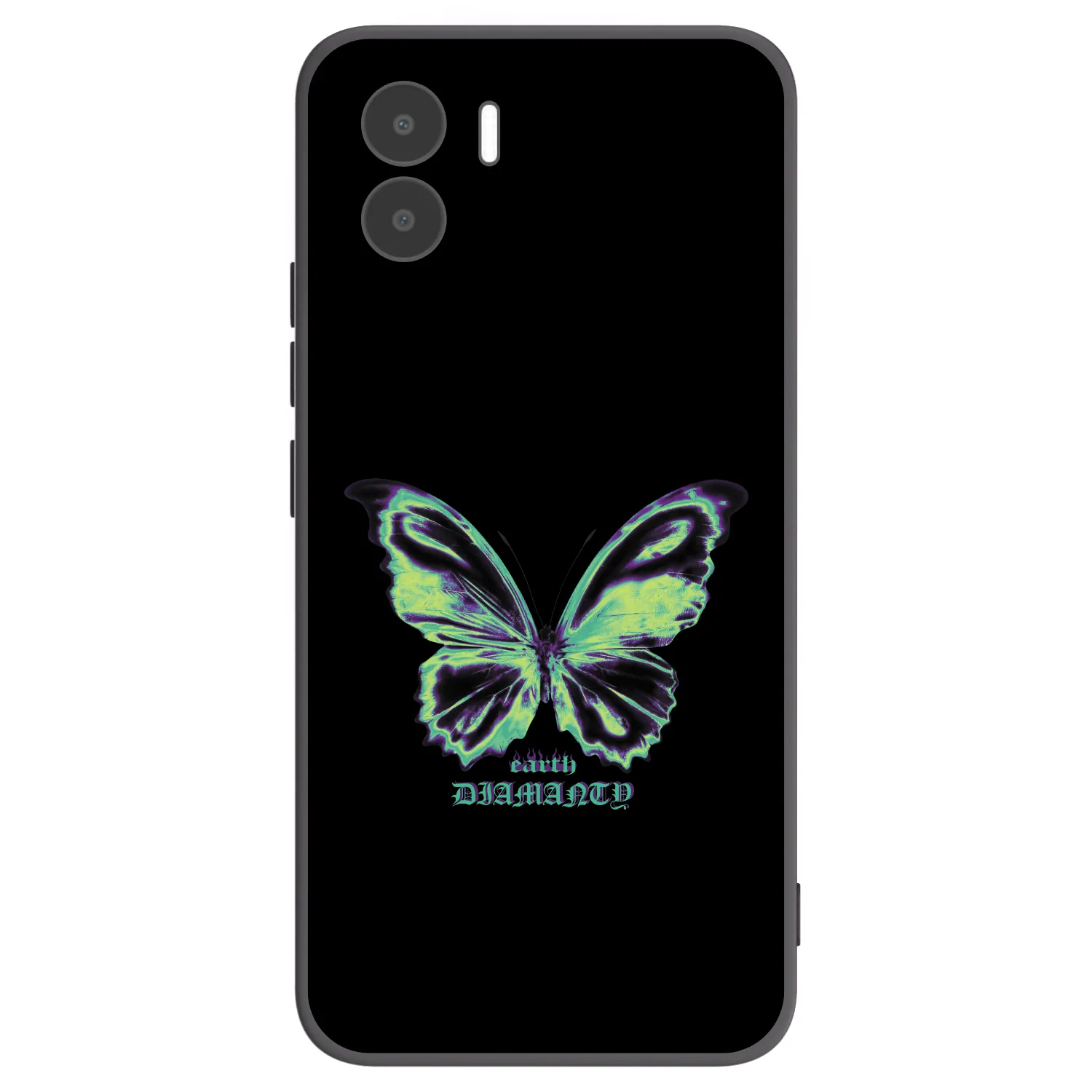 Picasee silikonový černý obal pro Xiaomi Redmi A2 - Diamanty Blue