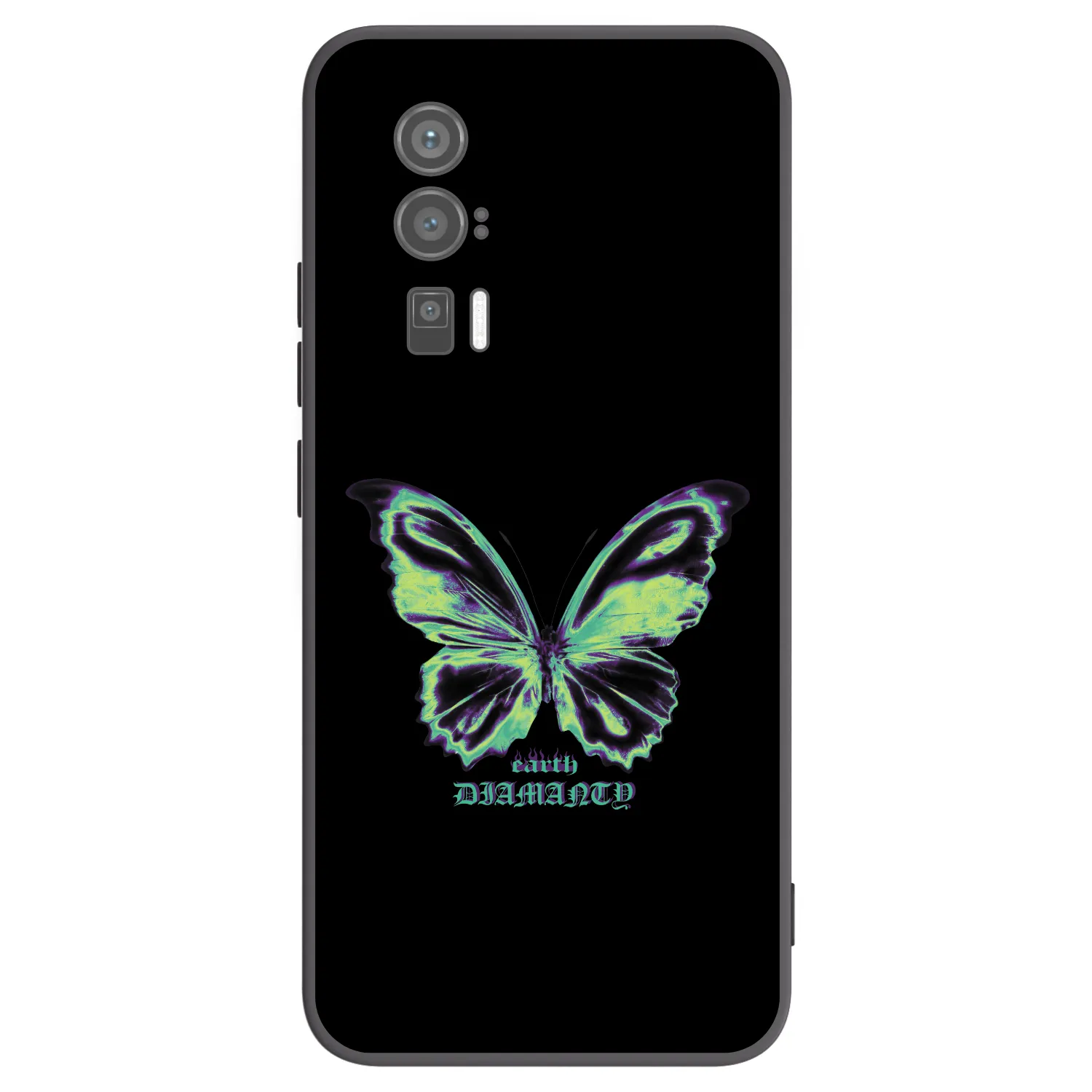 Picasee silikonový černý obal pro Xiaomi Poco F5 Pro 5G - Diamanty Blue