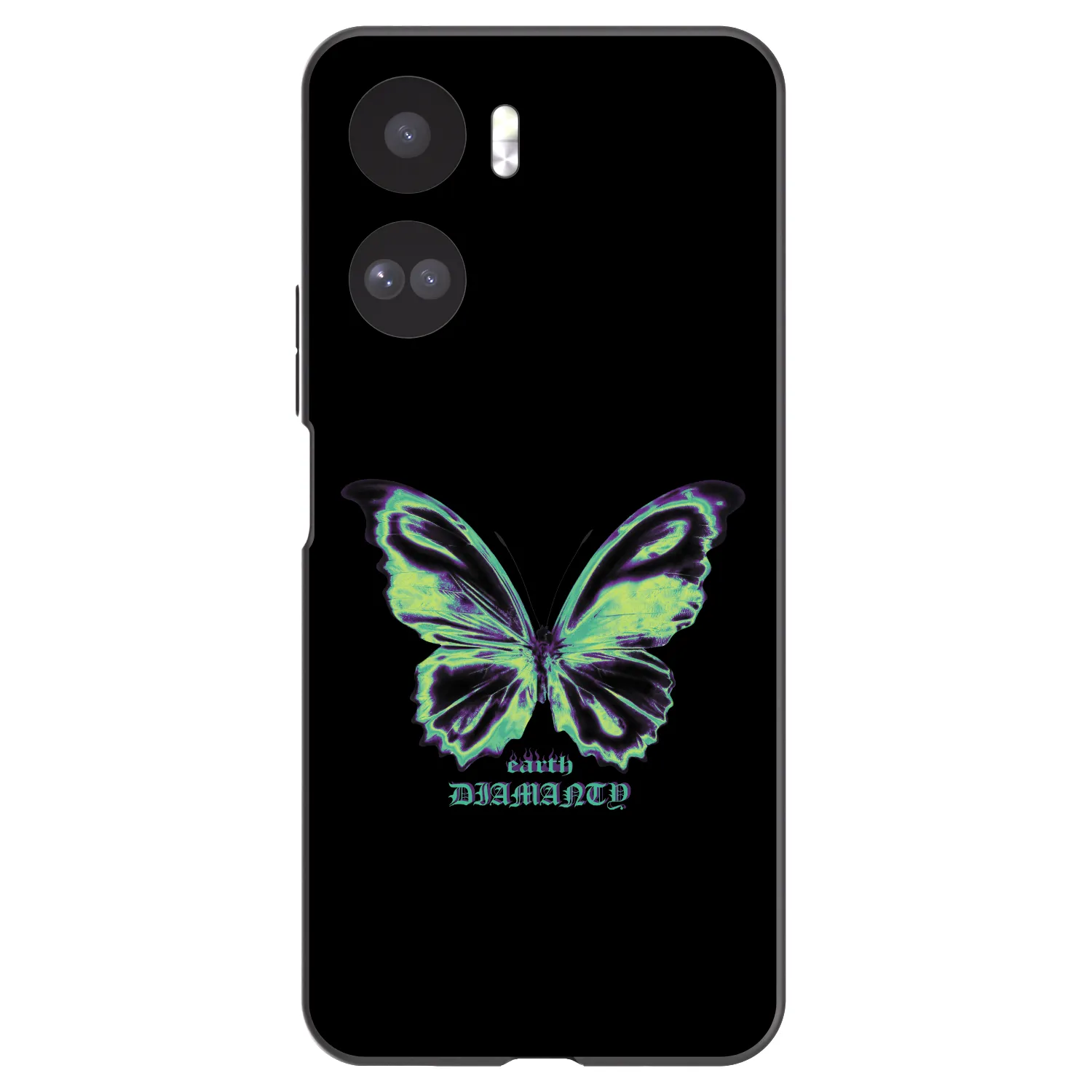 Picasee silikonový černý obal pro Honor 90 Lite 5G - Diamanty Blue