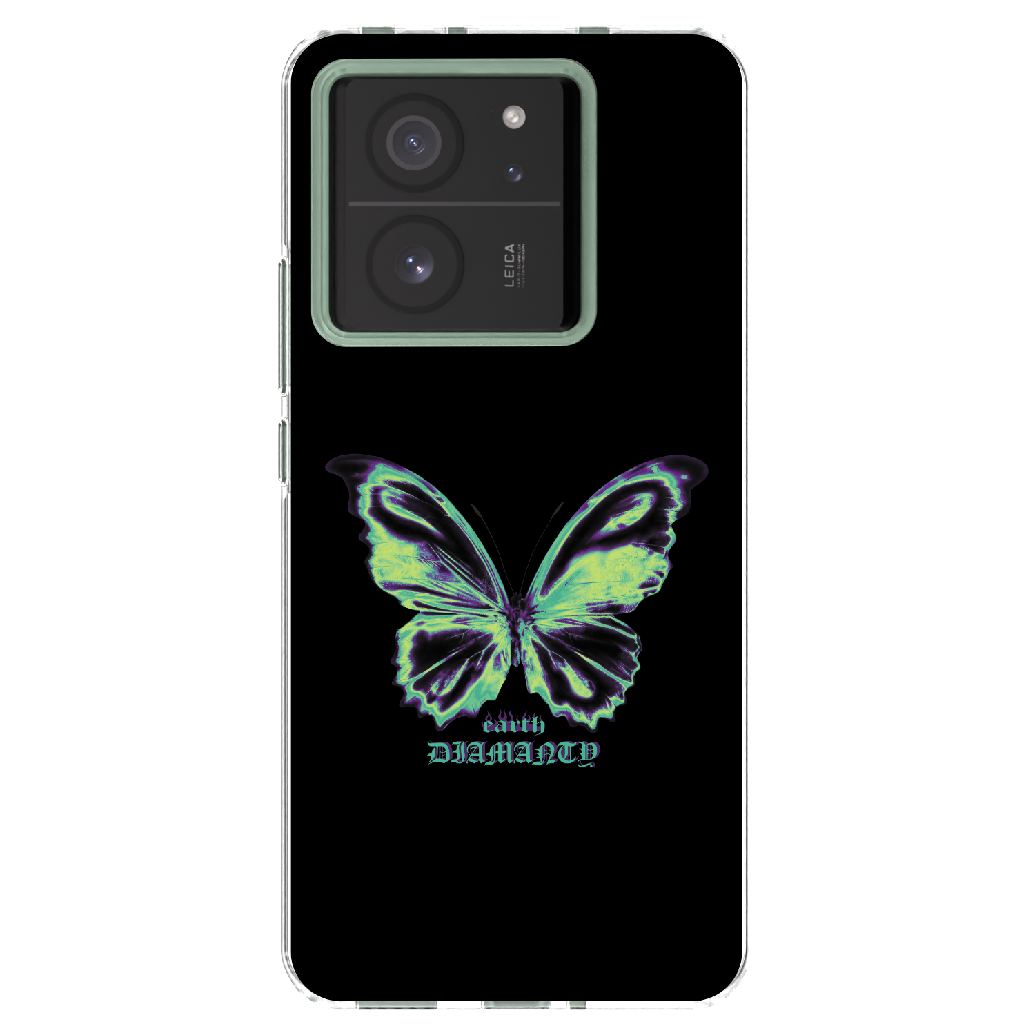 Picasee silikonový průhledný obal pro Xiaomi 13T - Diamanty Blue
