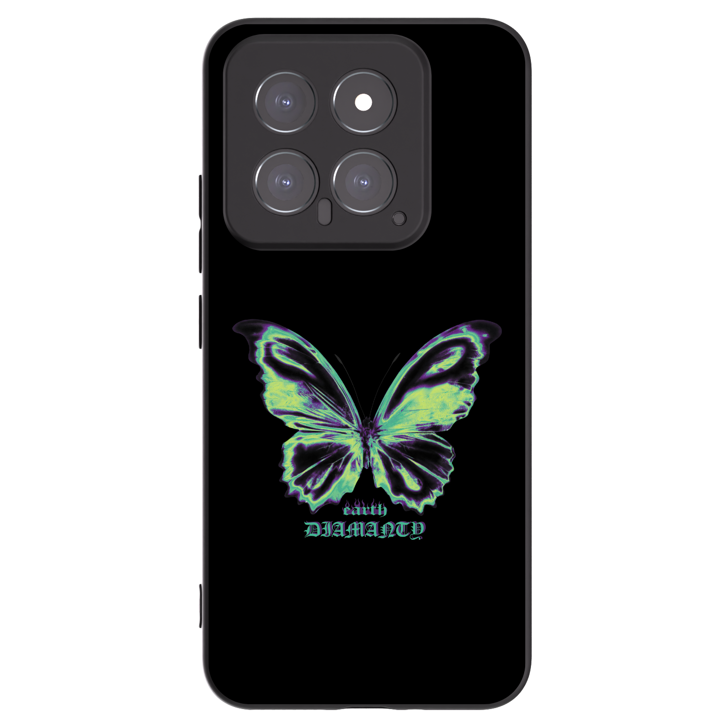 Picasee silikonový černý obal pro Xiaomi 14 - Diamanty Blue