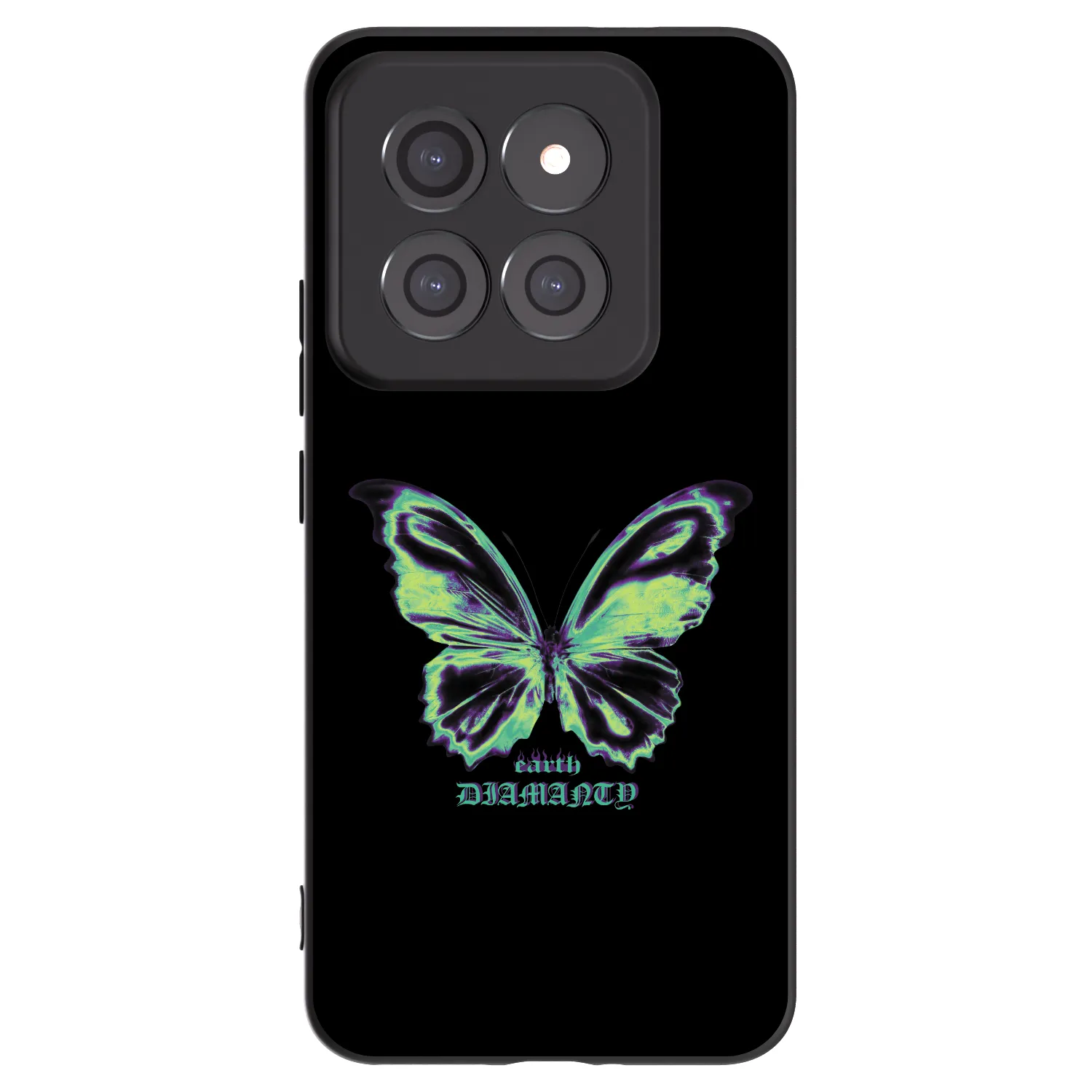 Picasee silikonový černý obal pro Xiaomi 14 Pro - Diamanty Blue
