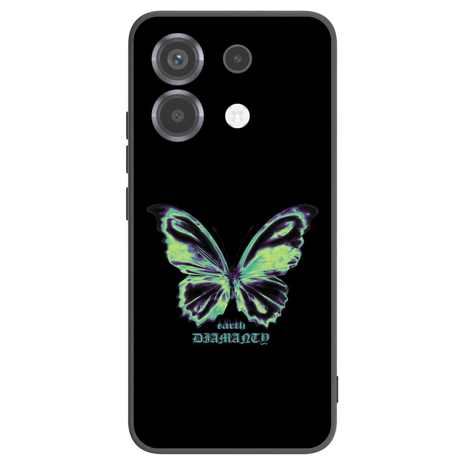 Picasee silikonový černý obal pro Xiaomi Poco X6 - Diamanty Blue
