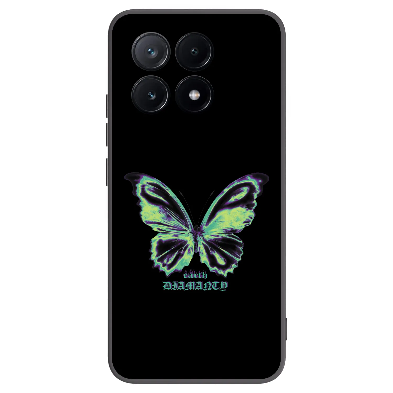 Picasee silikonový černý obal pro Xiaomi Poco X6 Pro - Diamanty Blue