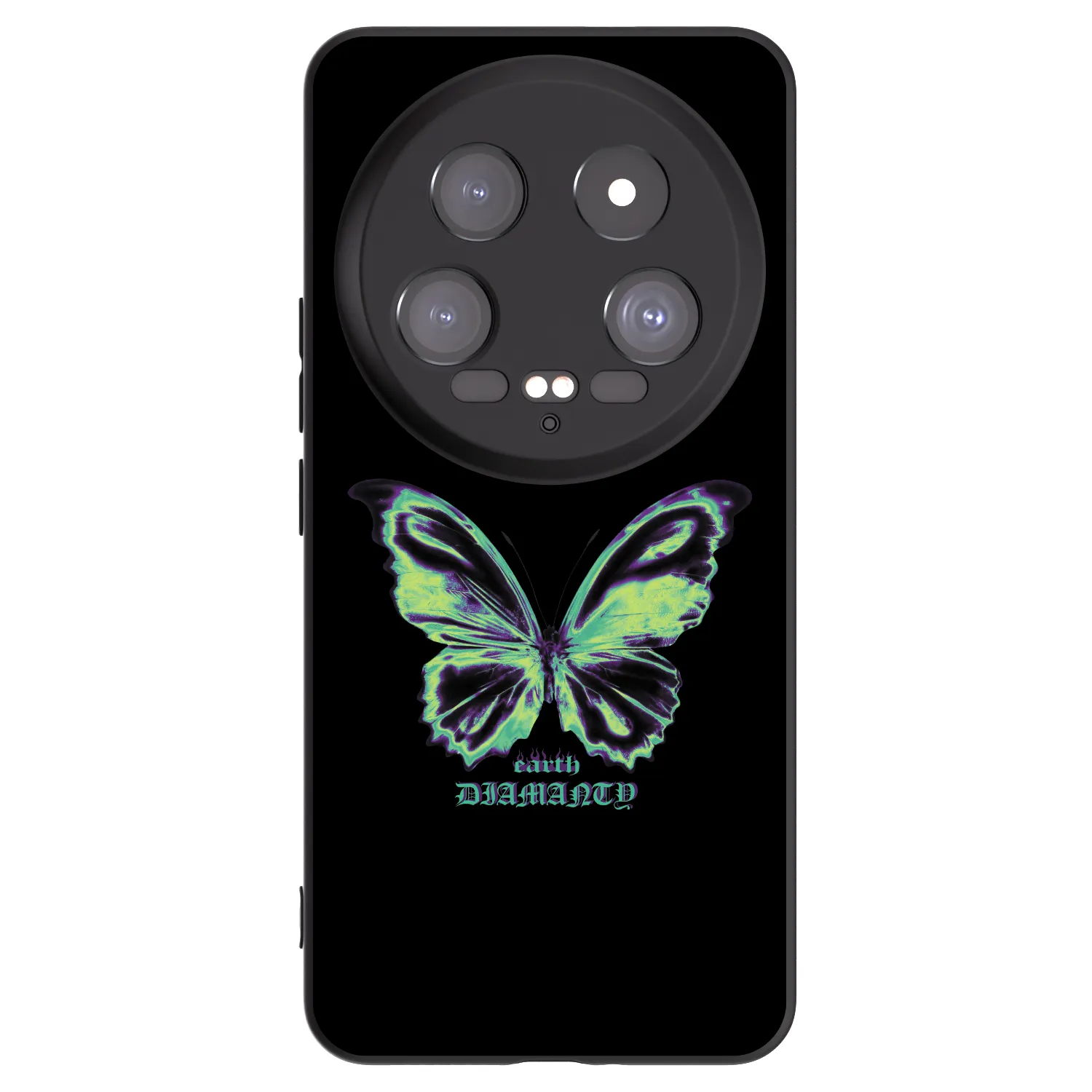 Picasee silikonový černý obal pro Xiaomi 14 Ultra - Diamanty Blue