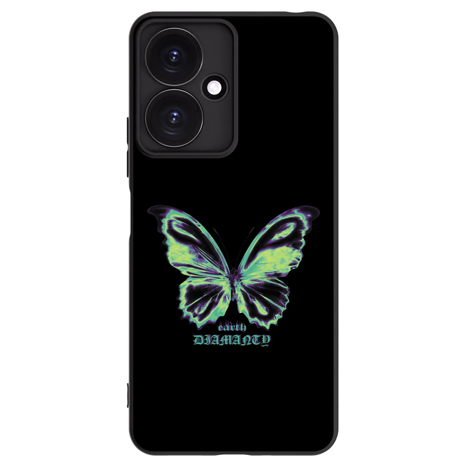 Picasee silikonový černý obal pro Xiaomi Redmi 13C 5G - Diamanty Blue