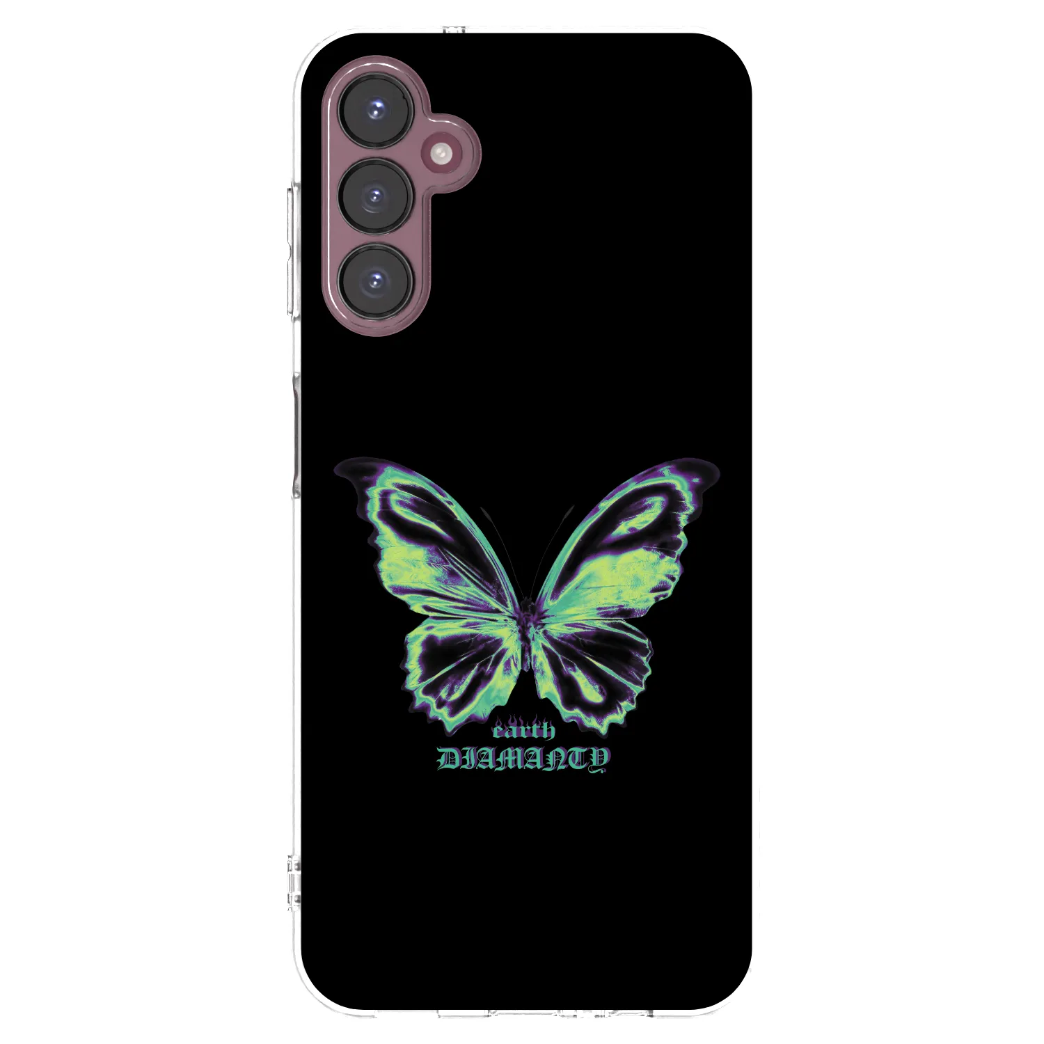 Picasee silikonový průhledný obal pro Samsung Galaxy A05s A057G - Diamanty Blue