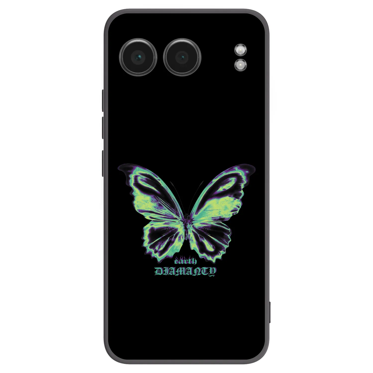 Picasee silikonový černý obal pro OnePlus Nord 4 - Diamanty Blue