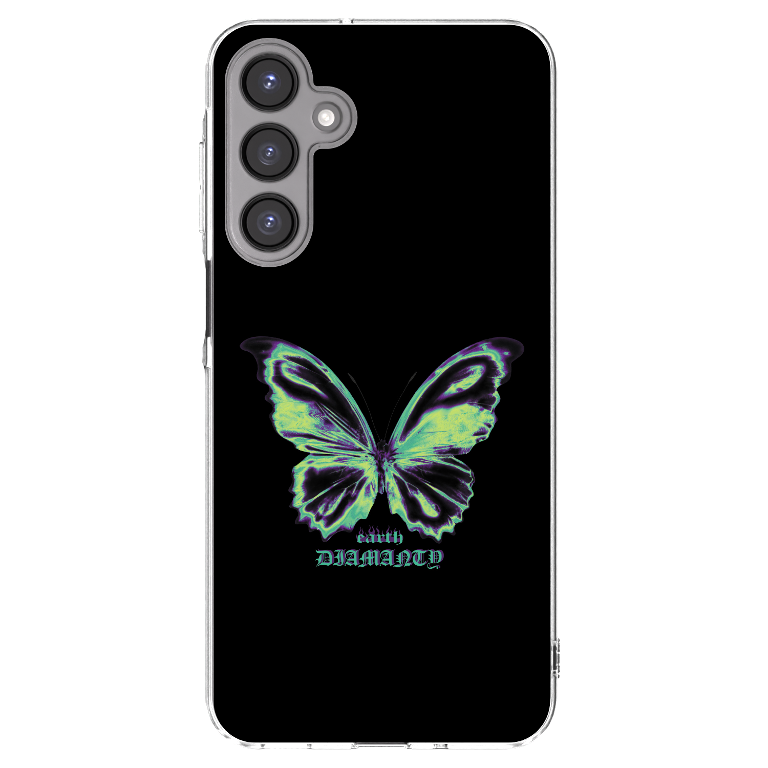 Picasee silikonový průhledný obal pro Samsung Galaxy A16 5G - Diamanty Blue