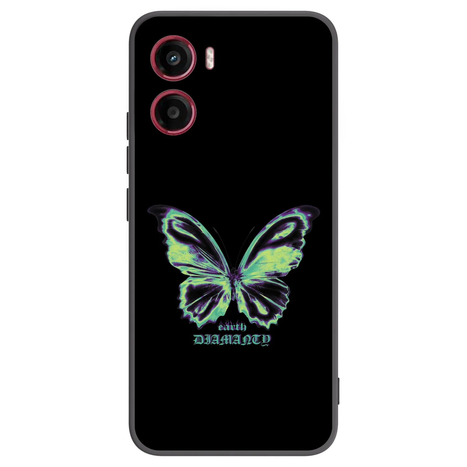 Picasee silikonový černý obal pro Motorola Moto G05 - Diamanty Blue