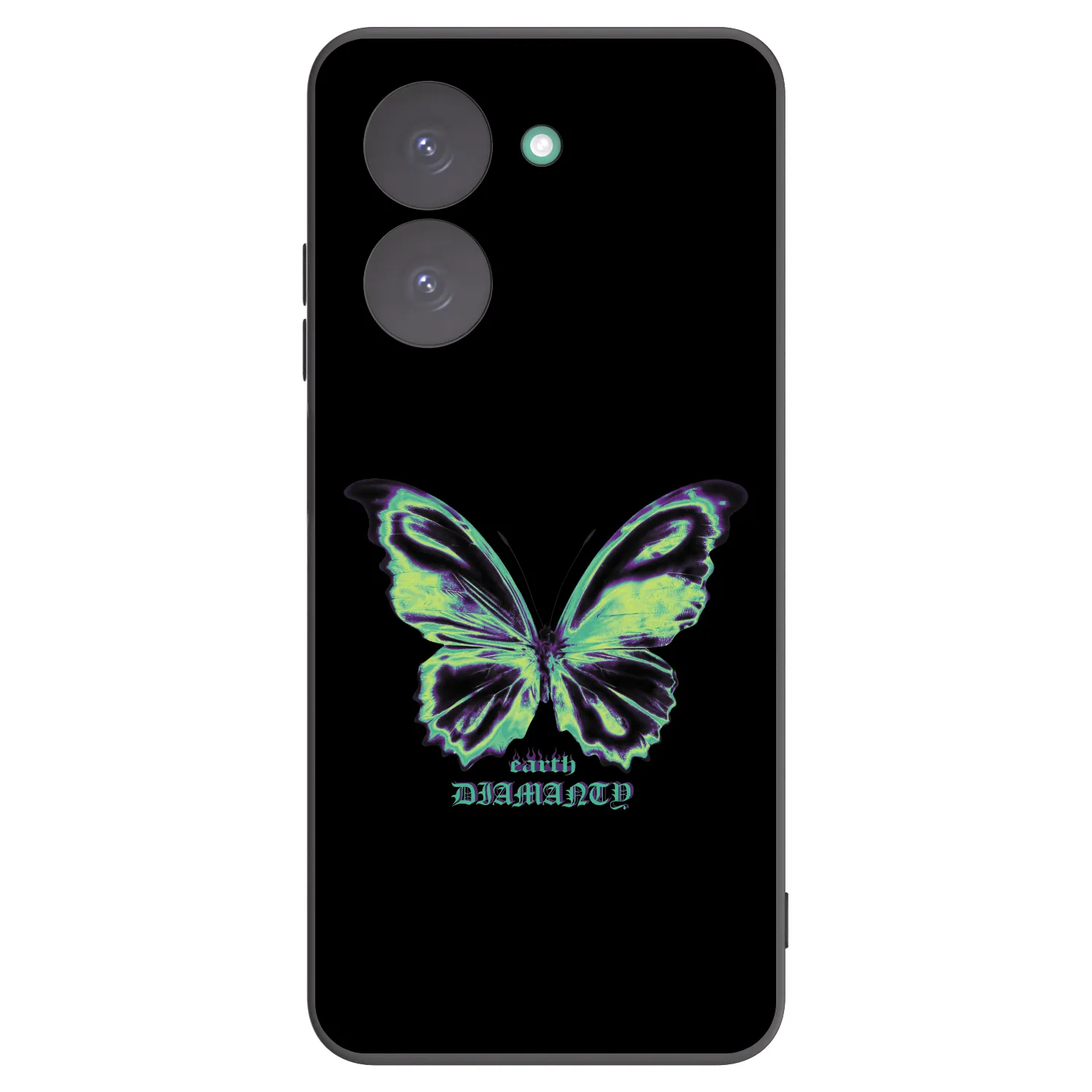 Picasee silikonový černý obal pro Xiaomi Redmi A5 - Diamanty Blue