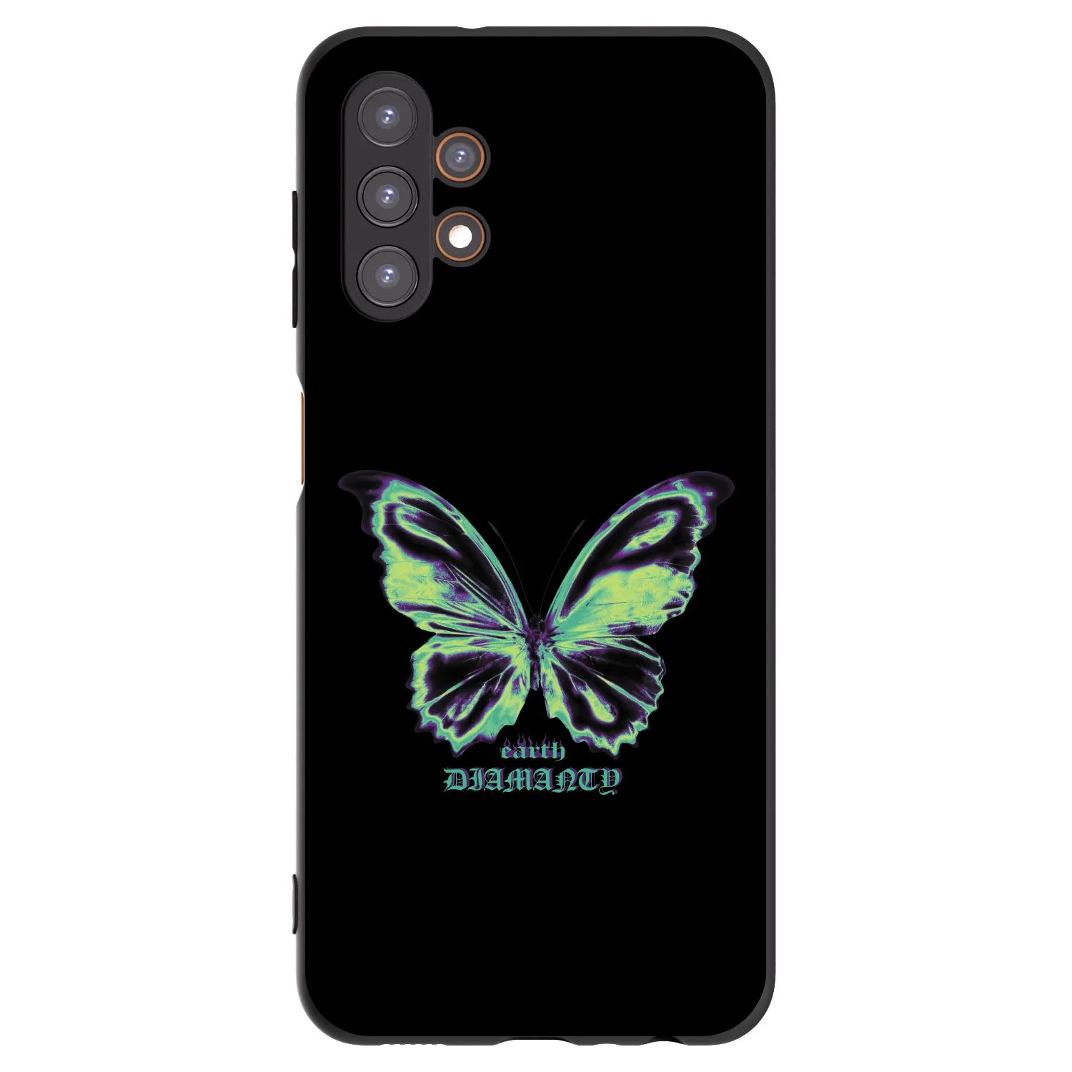 Picasee silikonový černý obal pro Samsung Galaxy A13 5G - Diamanty Blue