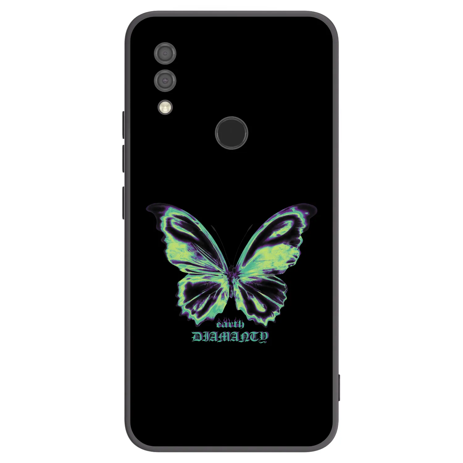 Picasee silikonový černý obal pro Xiaomi Redmi 7 - Diamanty Blue