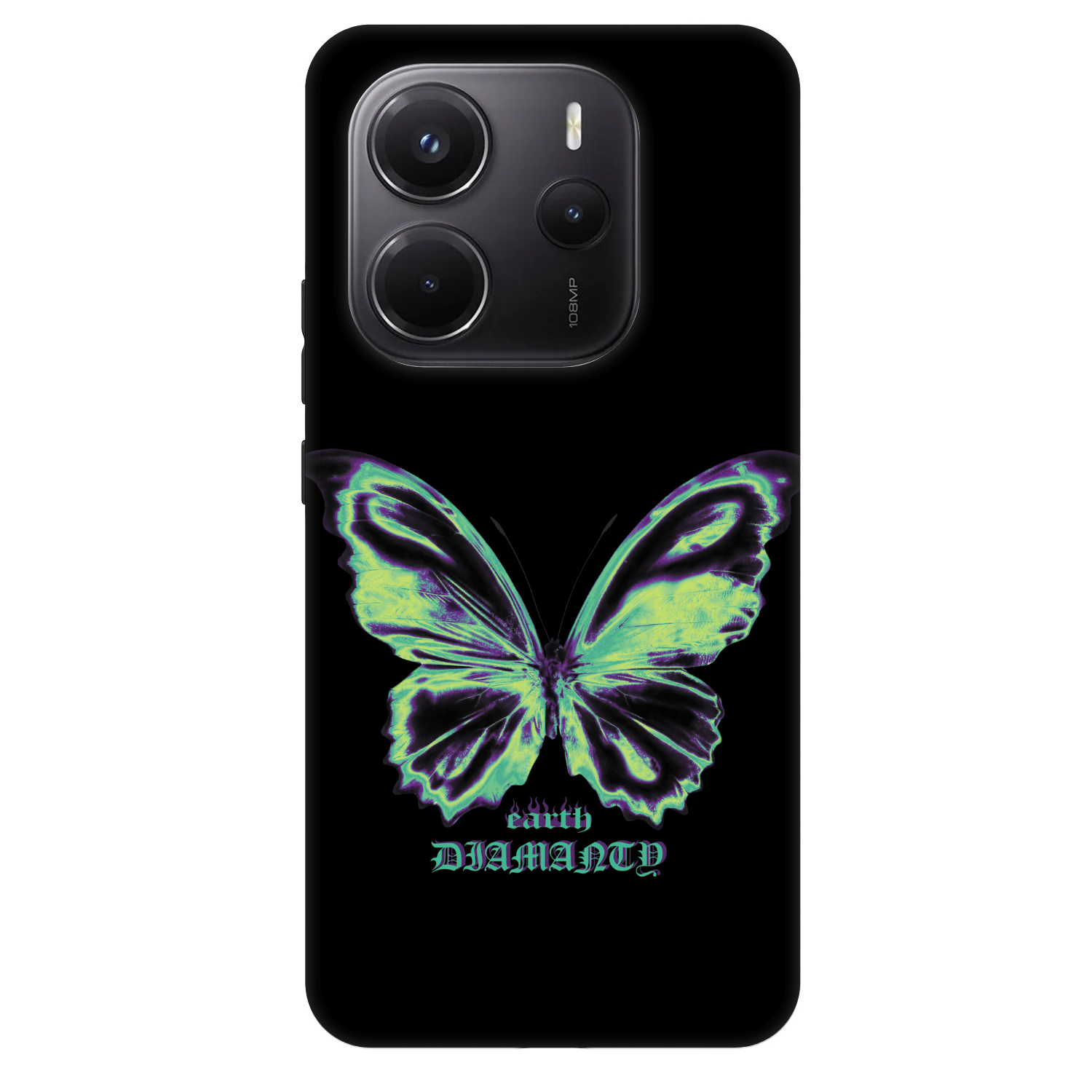 Picasee Fashion Case pro Xiaomi Redmi Note 14 5G - Diamanty Blue