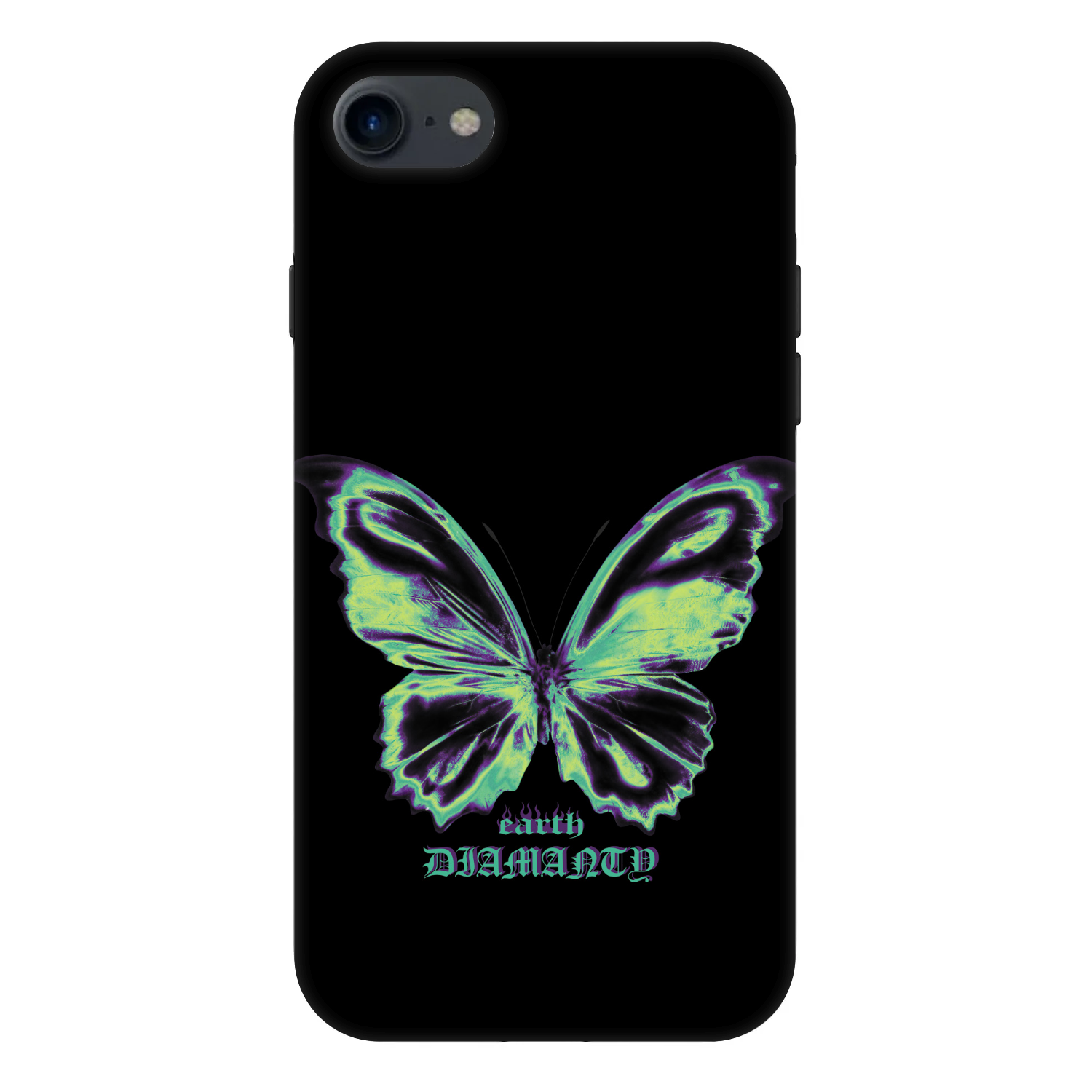 Picasee Fashion Case pro Apple iPhone SE 2020 - Diamanty Blue