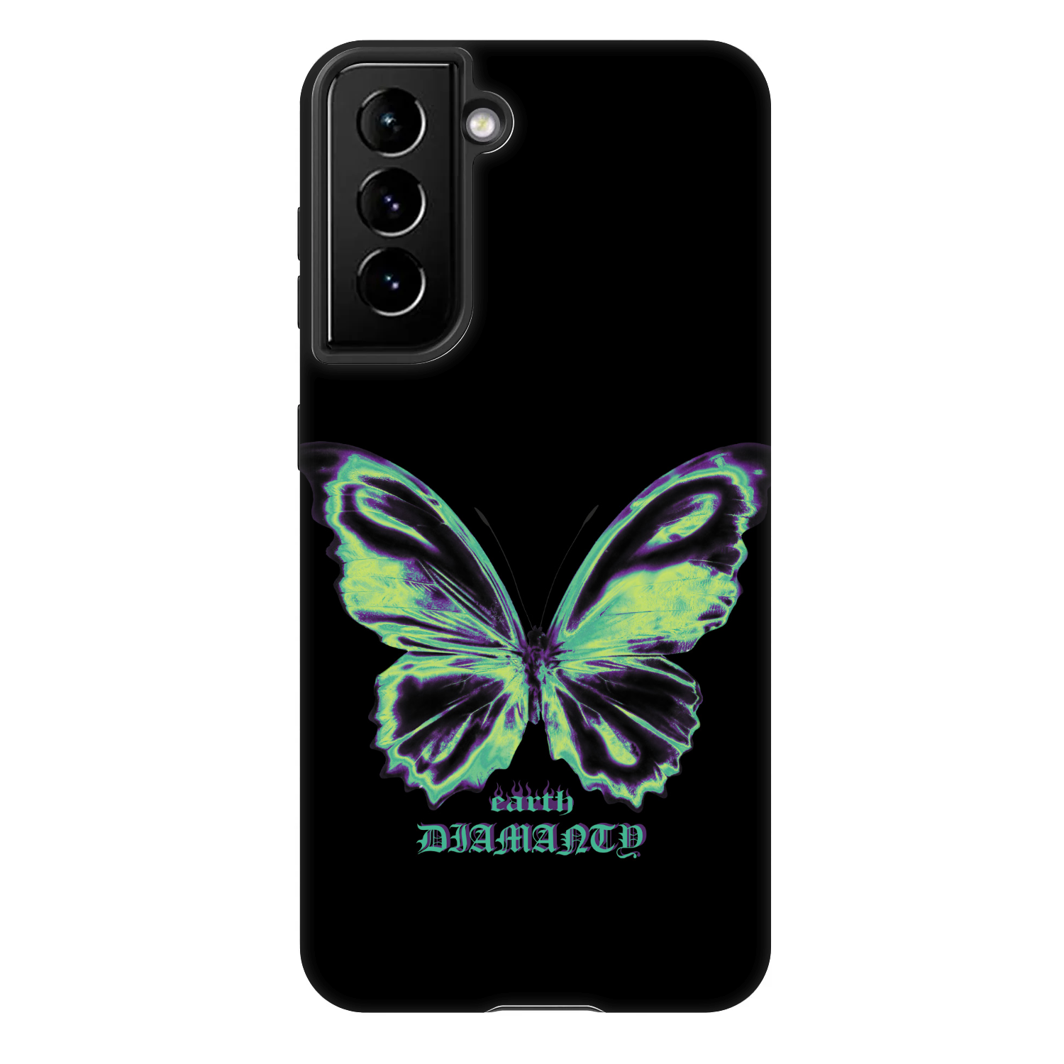Picasee Fashion Case pro Samsung Galaxy S22 5G - Diamanty Blue