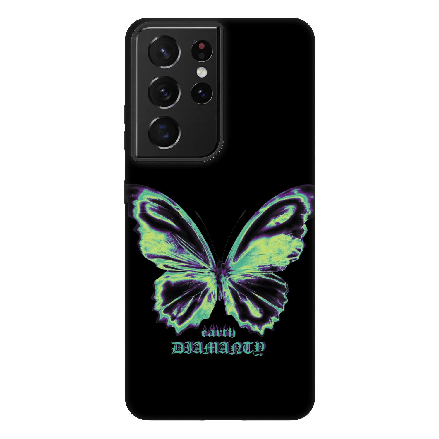 Picasee Fashion Case pro Samsung Galaxy S21 Ultra 5G G998B - Diamanty Blue