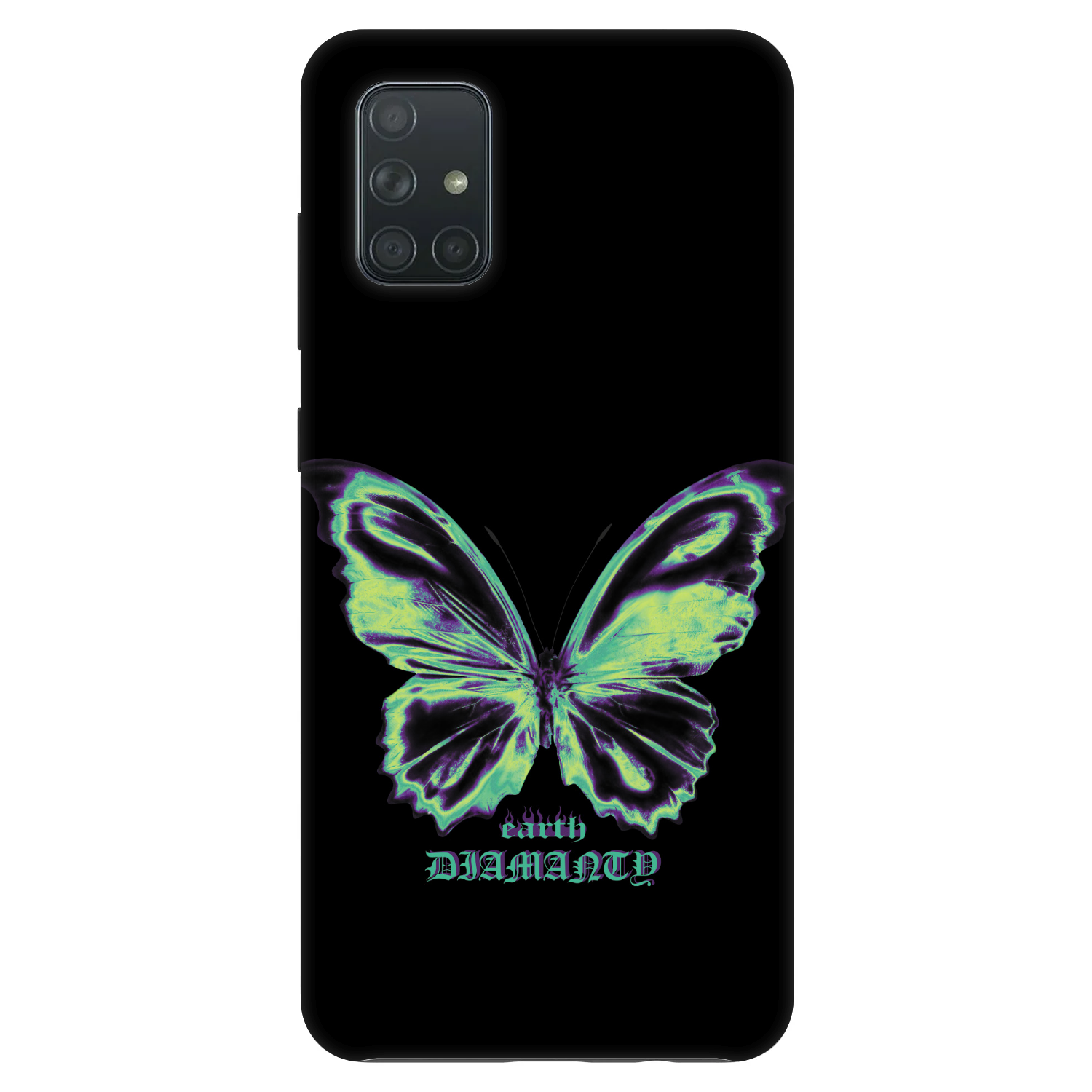 Picasee Fashion Case pro Samsung Galaxy A71 A715F - Diamanty Blue