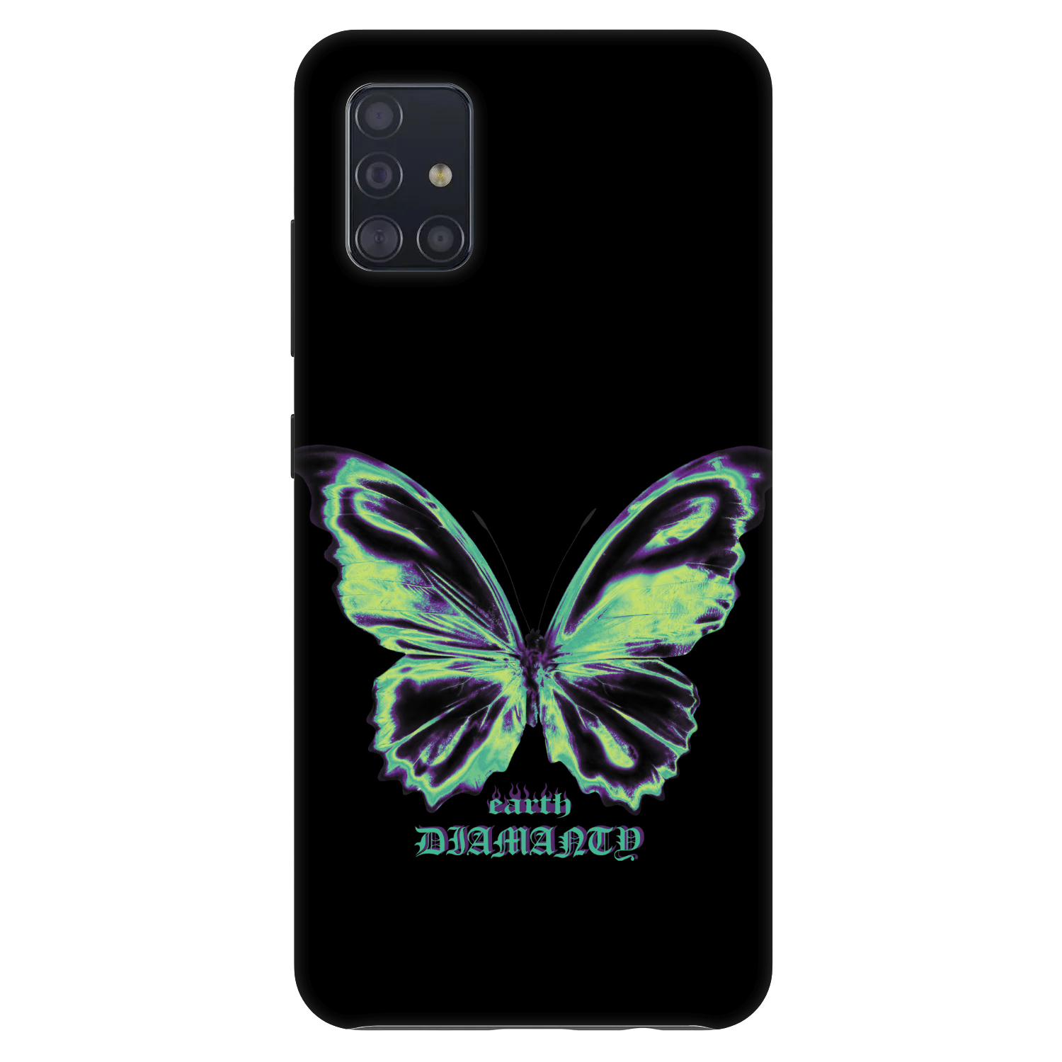 Picasee Fashion Case pro Samsung Galaxy A51 A515F - Diamanty Blue