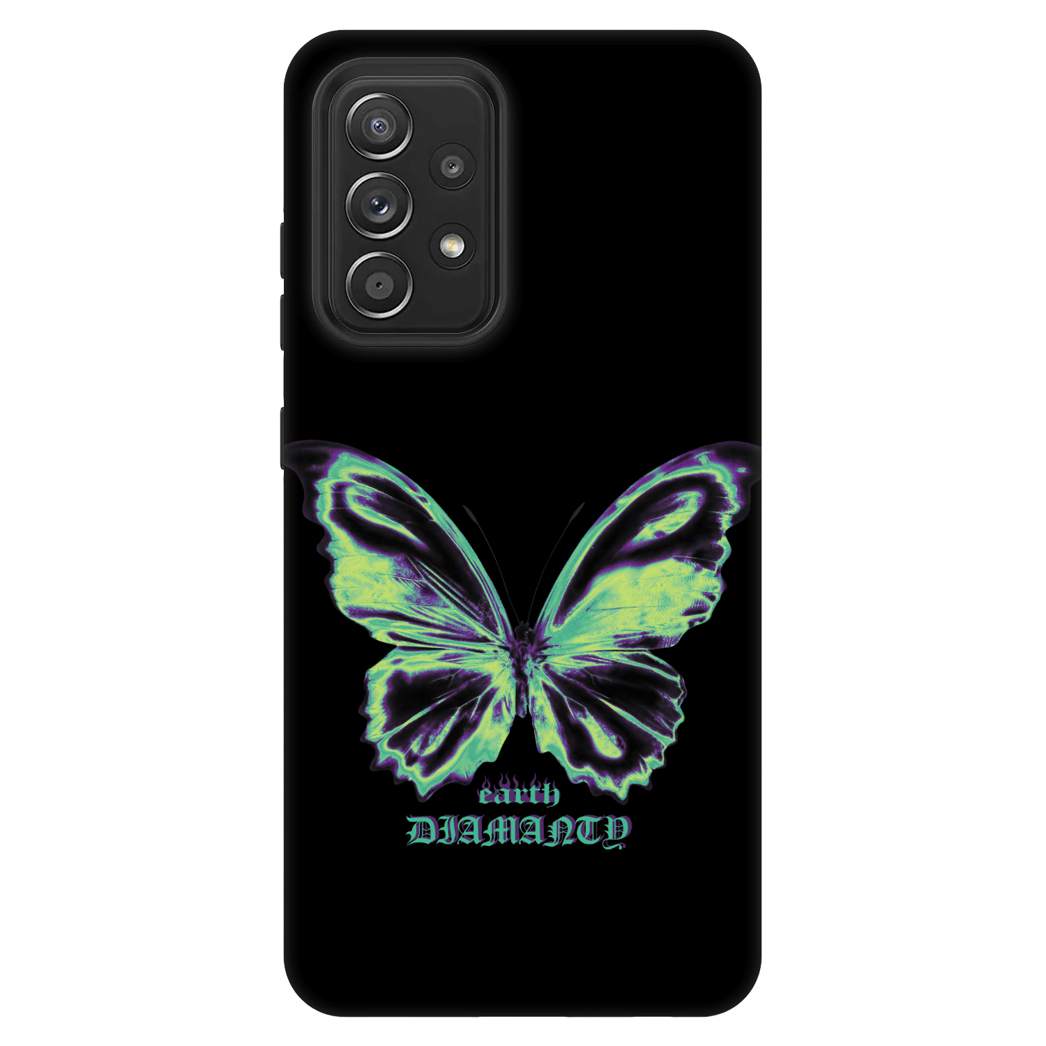 Picasee Fashion Case pro Samsung Galaxy A52 5G A525F - Diamanty Blue