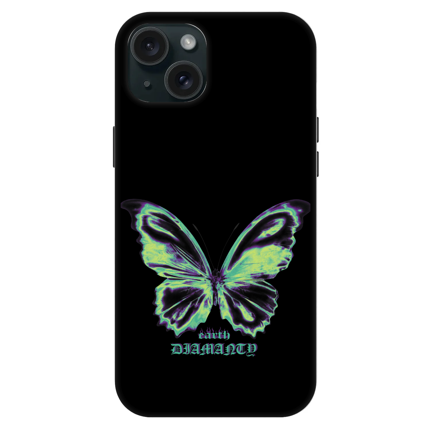 Picasee Fashion Case MagSafe Apple iPhone 15 Plus - Diamanty Blue