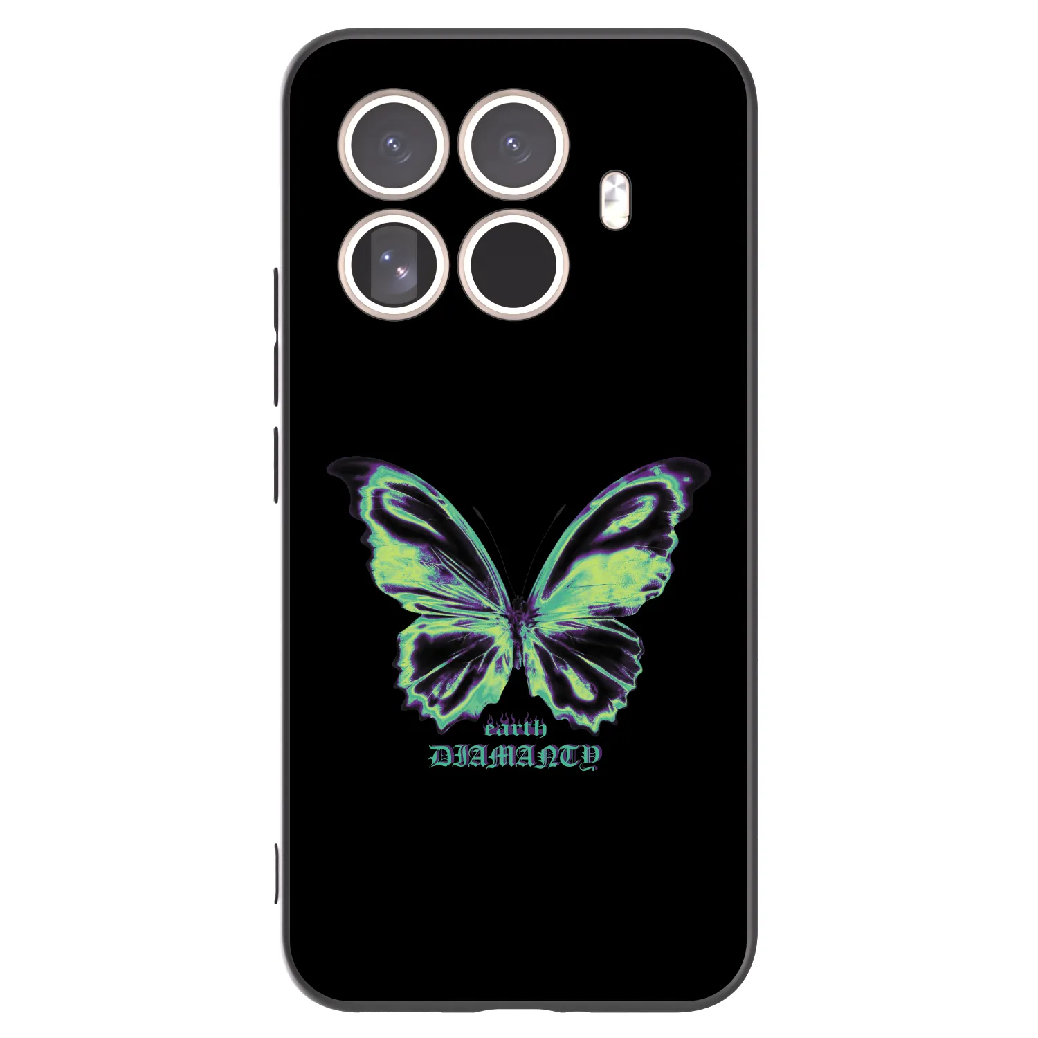 Picasee silikonový černý obal pro Xiaomi 15T Pro - Diamanty Blue