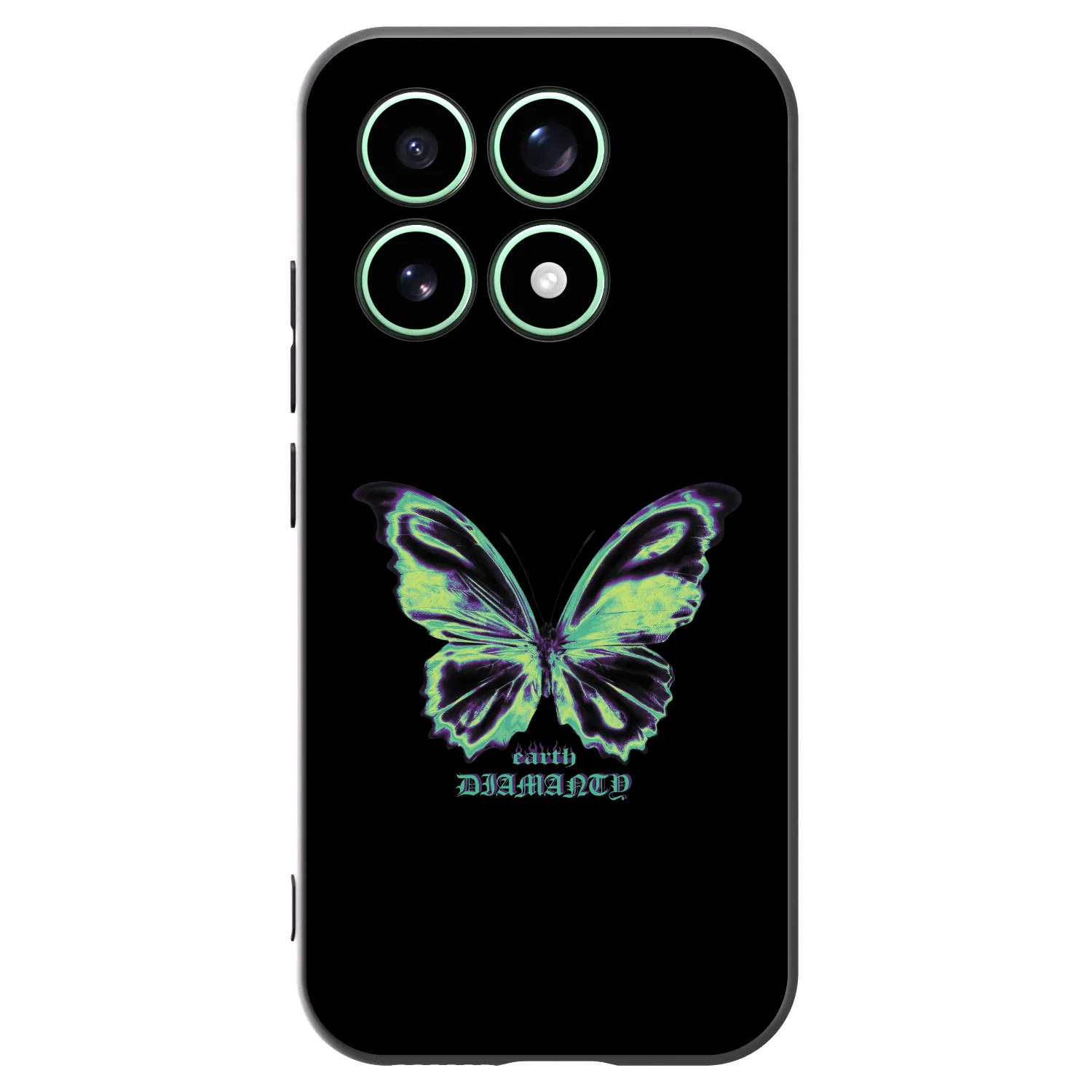 Picasee silikonový černý obal pro Xiaomi 17 - Diamanty Blue
