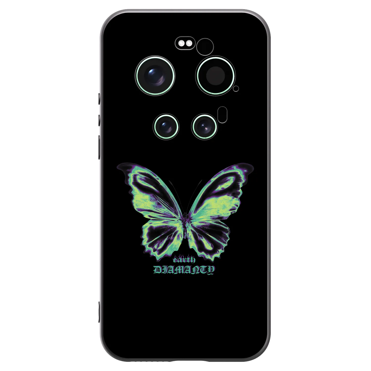 Picasee silikonový černý obal pro Xiaomi 17 Ultra - Diamanty Blue