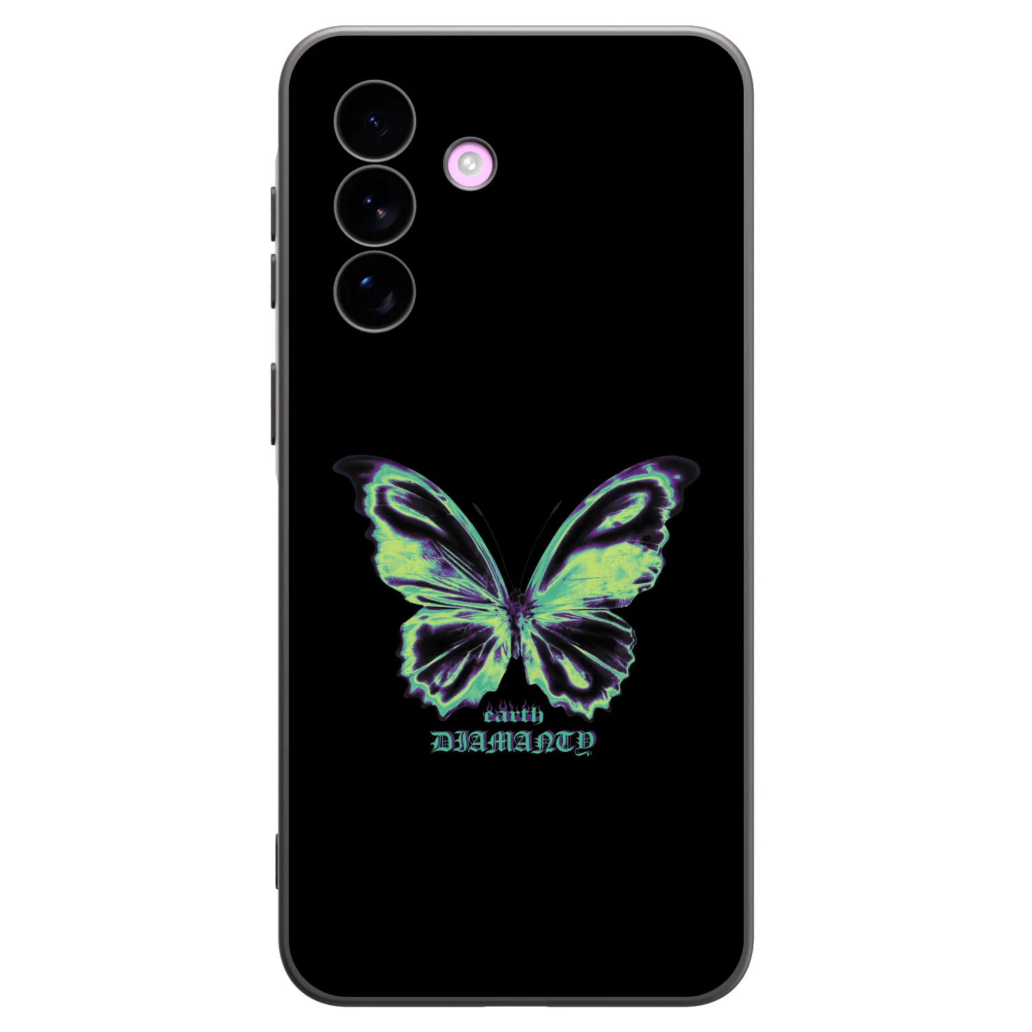 Picasee silikonový černý obal pro Samsung Galaxy A57 5G - Diamanty Blue