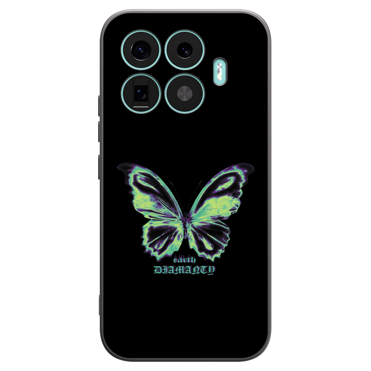 Picasee silikonový černý obal pro Xiaomi 17T - Diamanty Blue