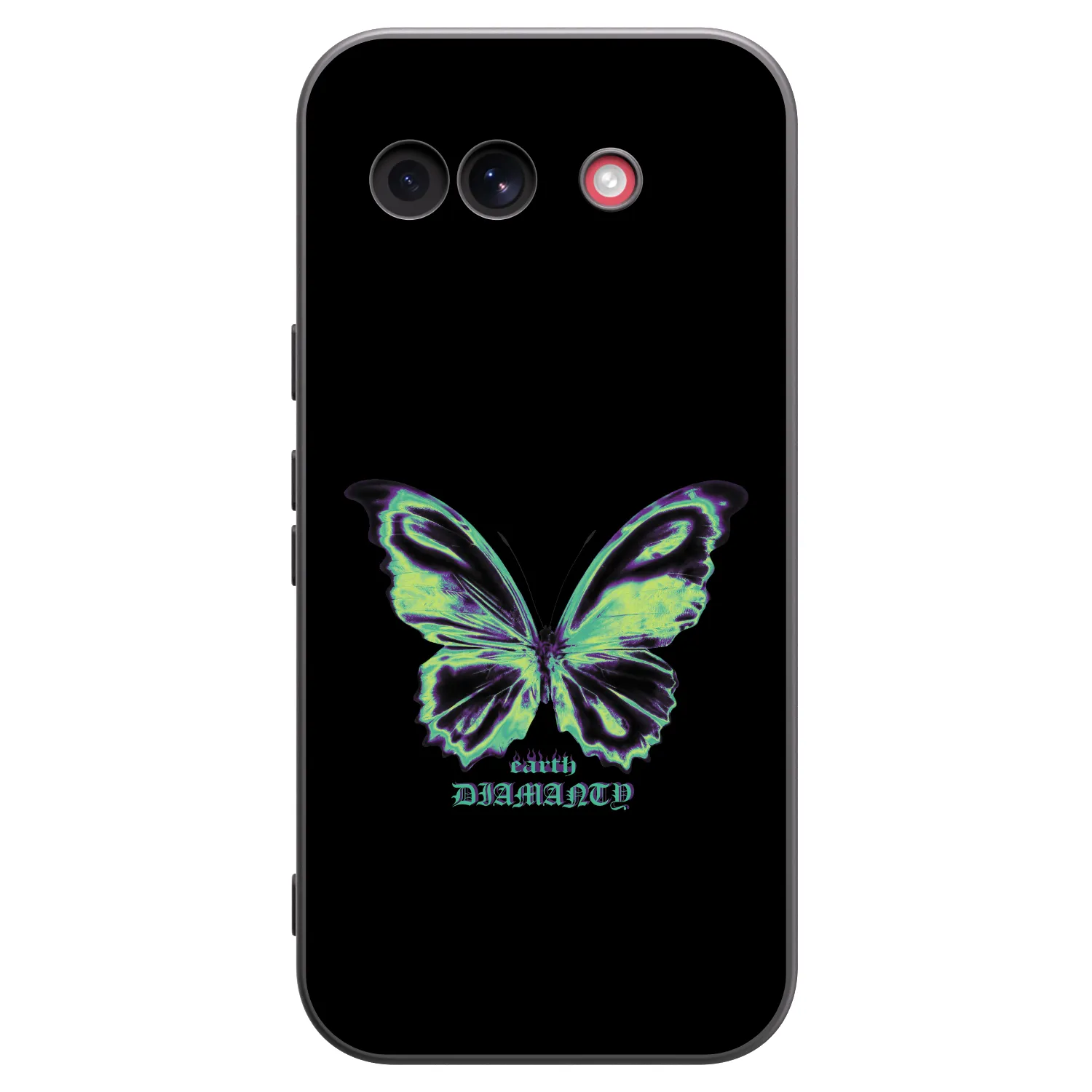 Picasee silikonový černý obal pro Google Pixel 10a - Diamanty Blue