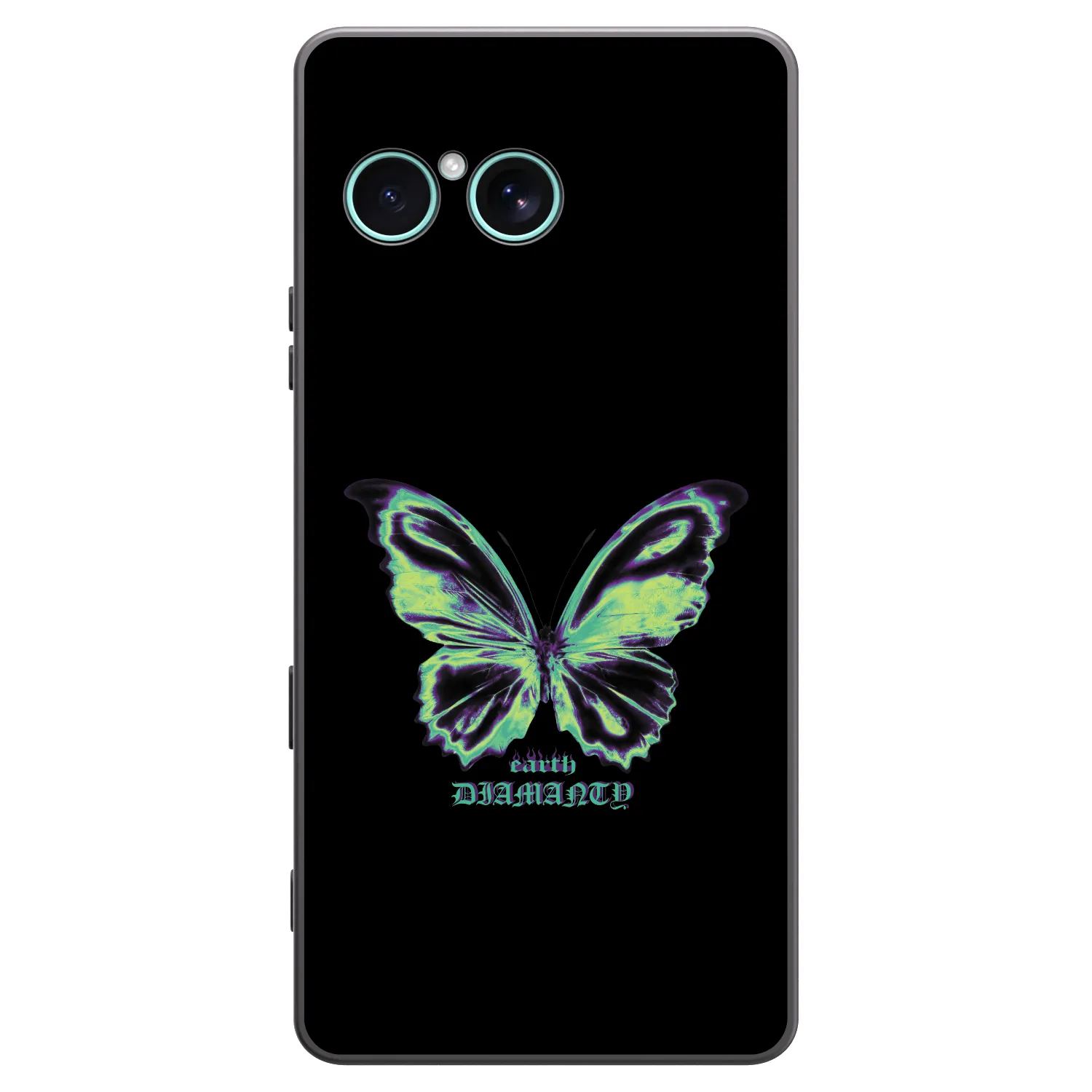 Picasee silikonový černý obal pro Sony Xperia 10 VII - Diamanty Blue