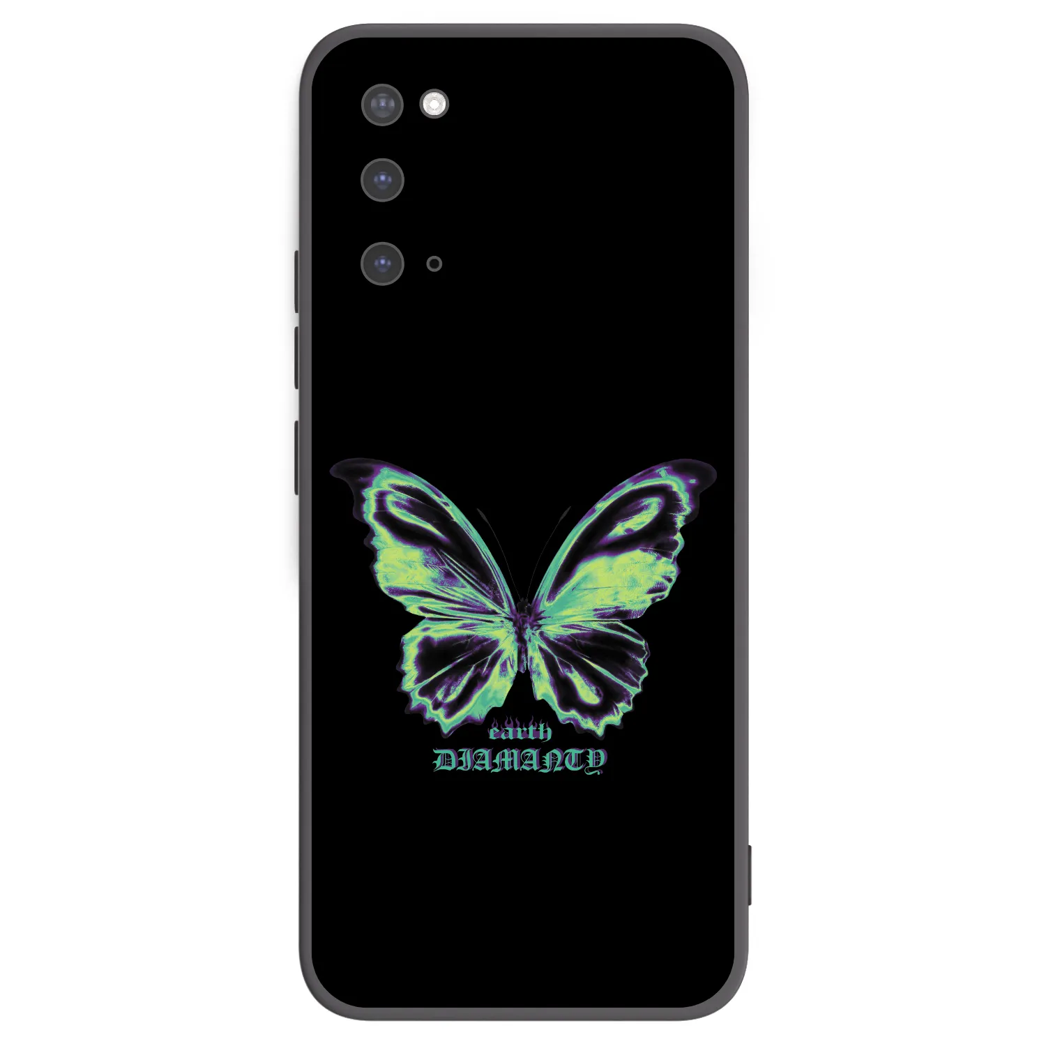 Picasee silikonový černý obal pro Samsung Galaxy S20 G980F - Diamanty Blue