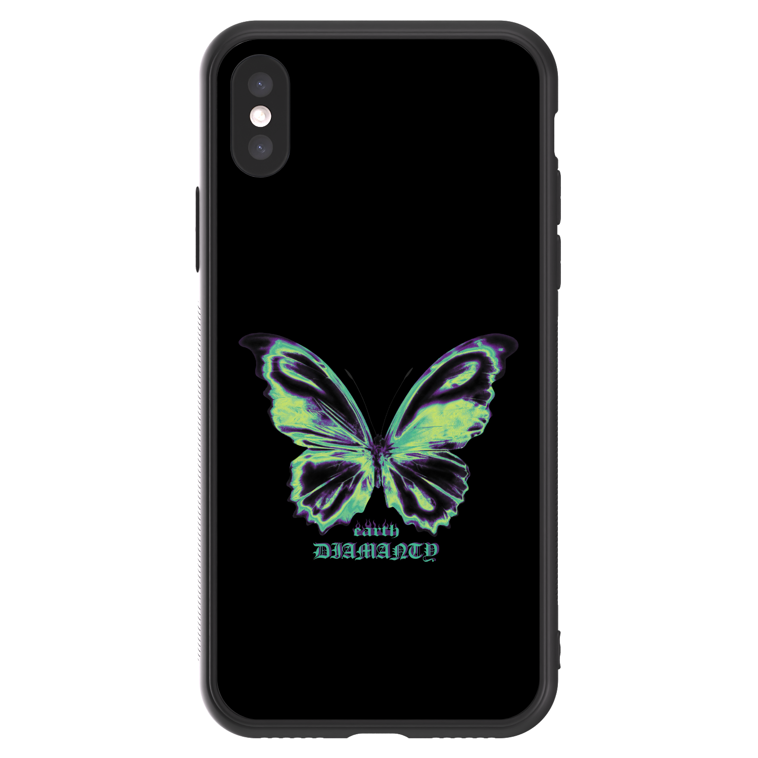 Picasee ULTIMATE CASE pro Apple iPhone X/XS - Diamanty Blue