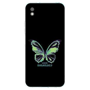 Picasee silikonový černý obal pro Xiaomi Redmi 9A - Diamanty Blue