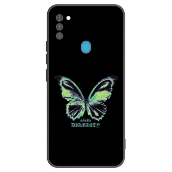 Obal pro Samsung Galaxy M11 - Diamanty Blue
