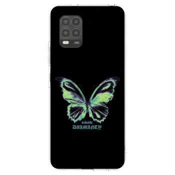 Picasee silikonový průhledný obal pro Xiaomi Mi 10 Lite - Diamanty Blue