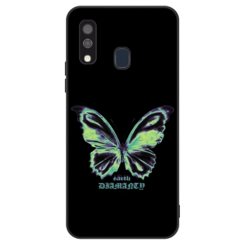 Obal pro Samsung Galaxy A40 A405F - Diamanty Blue