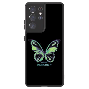 Picasee ULTIMATE CASE pro Samsung Galaxy S21 Ultra 5G G998B - Diamanty Blue