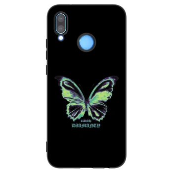 Picasee silikonový černý obal pro Huawei P20 Lite - Diamanty Blue
