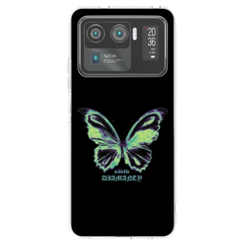 Picasee silikonový průhledný obal pro Xiaomi Mi 11 Ultra - Diamanty Blue
