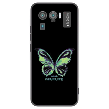 Picasee silikonový černý obal pro Xiaomi Mi 11 Ultra - Diamanty Blue