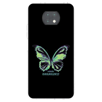 Picasee silikonový průhledný obal pro Xiaomi Redmi Note 9T - Diamanty Blue