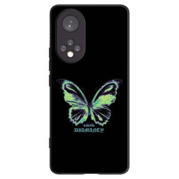 Picasee silikonový černý obal pro Honor 50 5G - Diamanty Blue