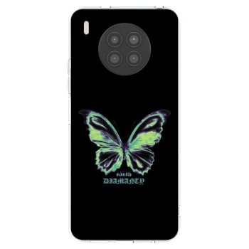 Picasee silikonový průhledný obal pro Huawei Nova 8i - Diamanty Blue