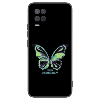 Picasee silikonový černý obal pro Realme 8 5G - Diamanty Blue