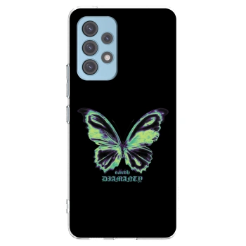 Picasee silikonový průhledný obal pro Samsung Galaxy A53 5G A536 - Diamanty Blue