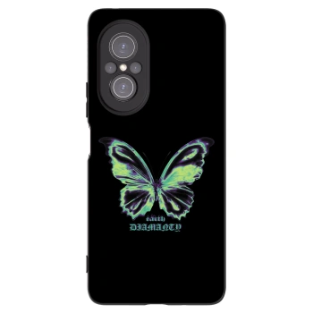 Picasee silikonový černý obal pro Huawei Nova 9 SE - Diamanty Blue
