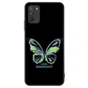 Obal pro Xiaomi Poco M3 - Diamanty Blue