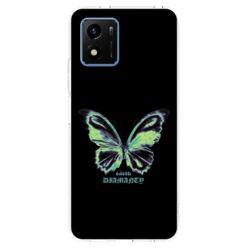 Picasee silikonový průhledný obal pro Vivo Y01 - Diamanty Blue